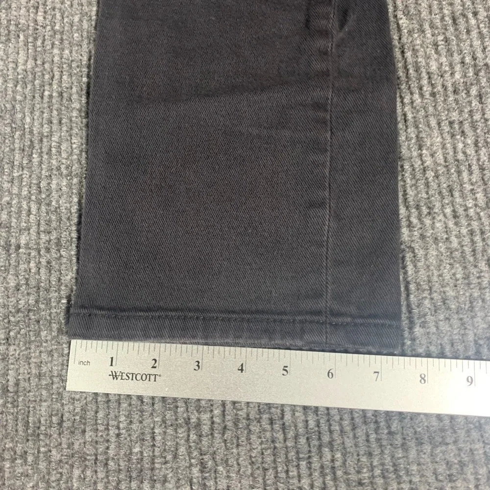 Levis 514 Jeans Mens 30x29 Black Denim White Label Straight Leg Dark Wash‎ Mid